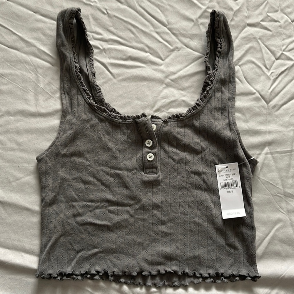 NWT American Eagle crop tank top, size small